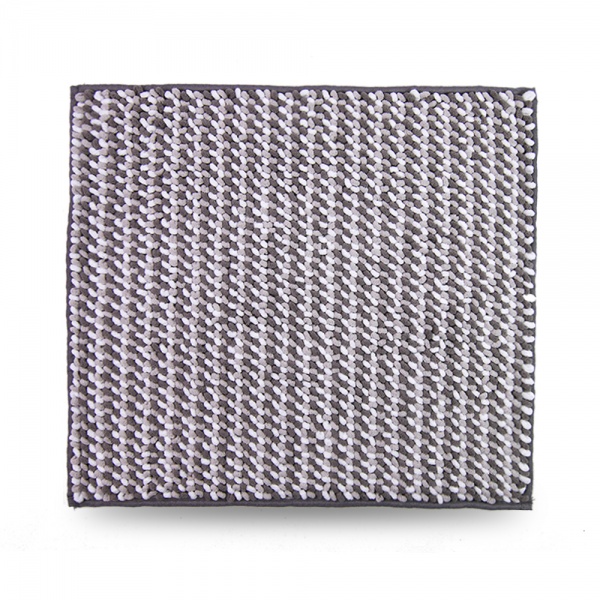 Килимок для ванної кімнати Dariana Мелоді 55х50 сірий