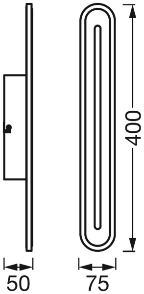 Светильник светодиодный Ledvance Smart+ Wifi Orbis Bath Wall 400 мм 17 Вт белый 