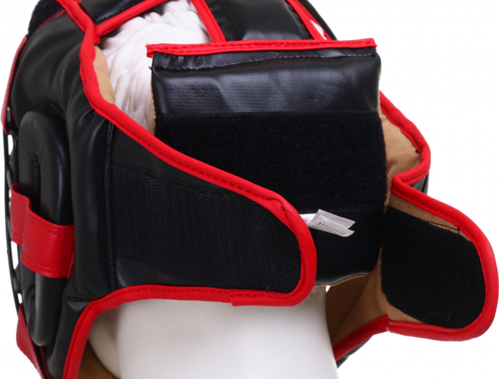 Шлем боксерский MaxxPro р. L AHG-750 Red vynil L красный