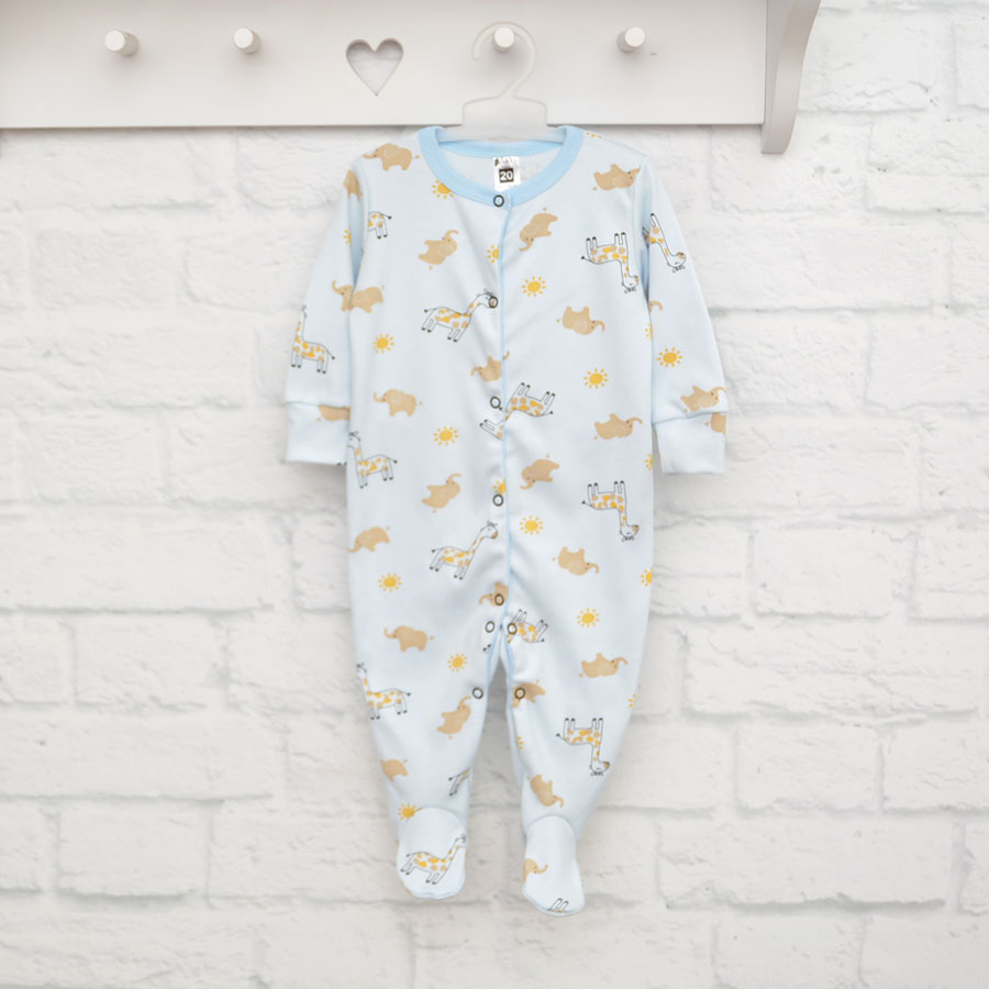 Комбінезон дитячий для хлопчика Blanka Слоненятко р.86 блакитний