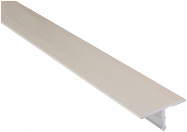 Порожек алюминиевый Mada 20x2500 мм кремовый 