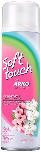 Гель для бритья Arko Soft touch 200 мл