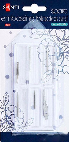 Набор наконечников для тиснения 6 шт