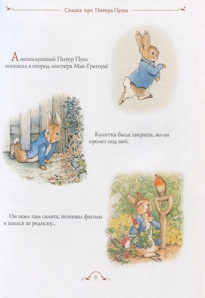 Книга Беатрис Поттер «Все про кролика Пітера» 978-966-462-908-6