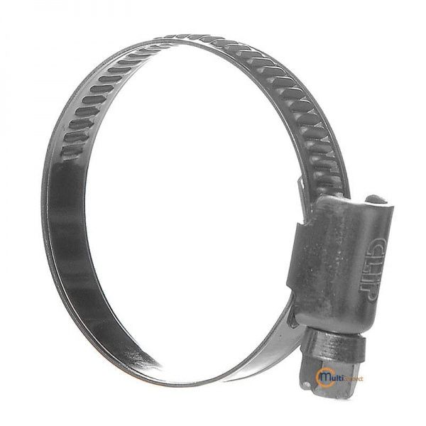 Хомут червячный W1/9.7 мм 90-110 мм