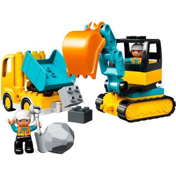 Конструктор Lego Duplo Грузовик и гусеничный экскаватор 10931