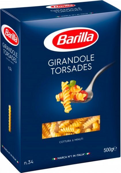 Макароны Barilla Girandole Torsades №34 500 г 