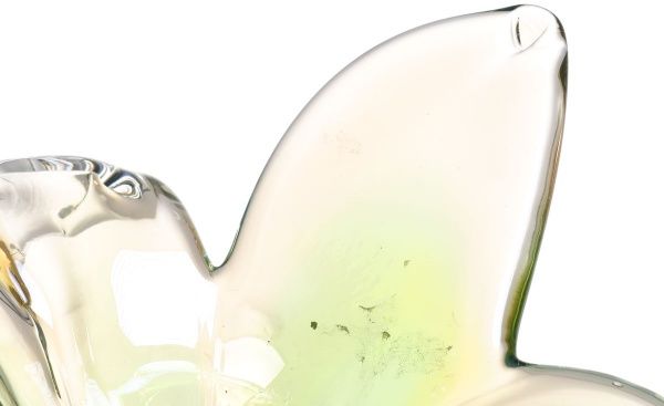 Свічник Flower Gig 6pt Green/Honey 20х20х18 см White cristal