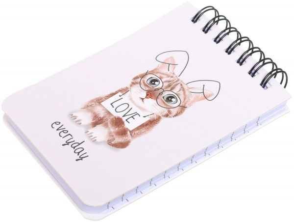 Блокнот Современные коты в театре 10,5x7,5 см