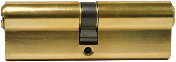 Цилиндр Apecs EM M80 ZN 40x40 ключ-ключ 80 мм желтый