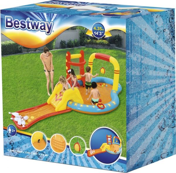 Басейн надувний Bestway Champ 435х213х117 см