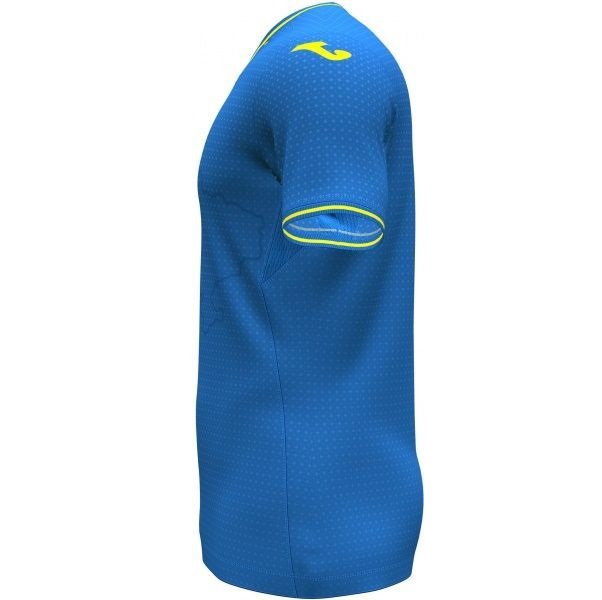 Футболка форми збірної України 2021 Joma FED. FUTBOL UCRANIA SHORT SLEEVE T-SHIRT AT102404A709 р. XL синій