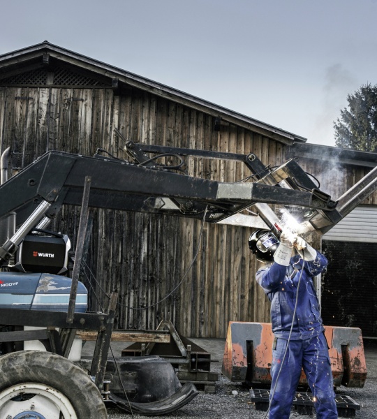 Куртка сварщика WURTH MODYF MULTINORM р. XL рост универсальный M001099003 синий