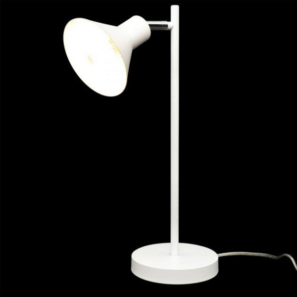 Настільна лампа декоративна Vio Concept 1x40 Вт E27 білий MT76652-1 