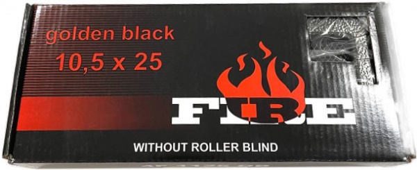 Решітка камінна 4FIRE 11х25 антік-золото