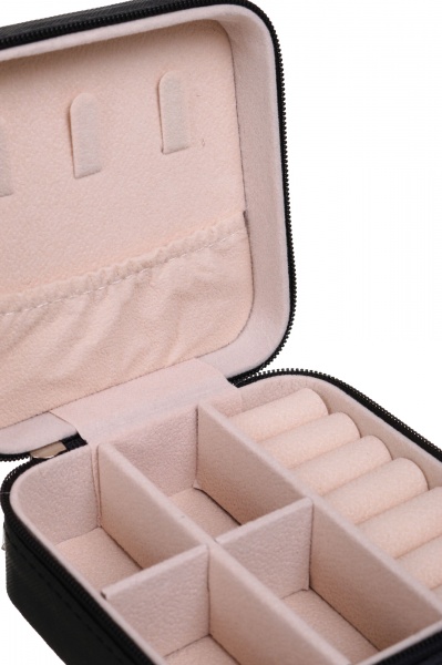 Шкатулка для украшений Royal tiny 10х10х5 см черная