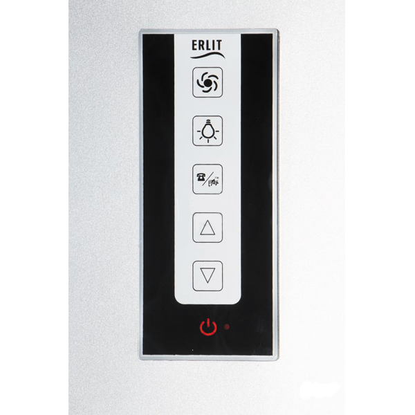 Гідромасажний бокс Erlit ER4512TPL-C4 120x80 профіль сатин, скло графіт