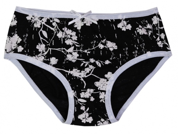 Труси для дівчаток KOSTA р.110–116 античний чорний 2043-2 