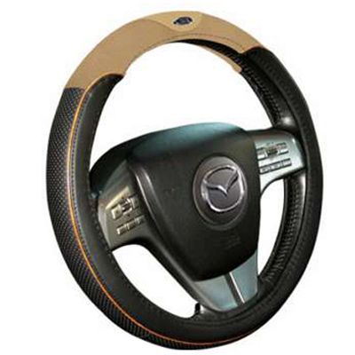 Накладка на кермо HR чорно-коричнева