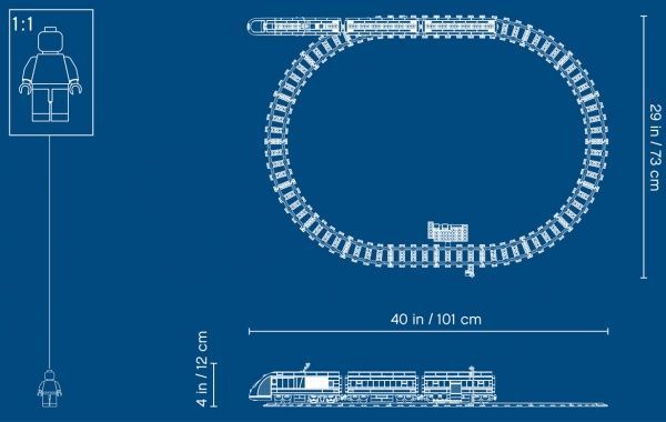 Конструктор LEGO City Вантажний потяг 60198