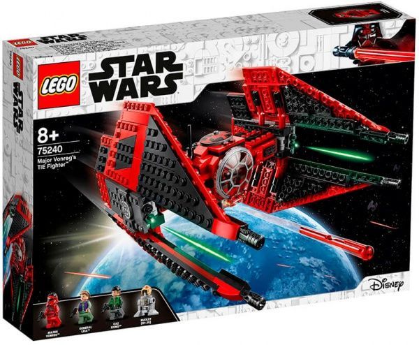Конструктор LEGO Star Wars Истребитель TIE майора Вонрег 75240
