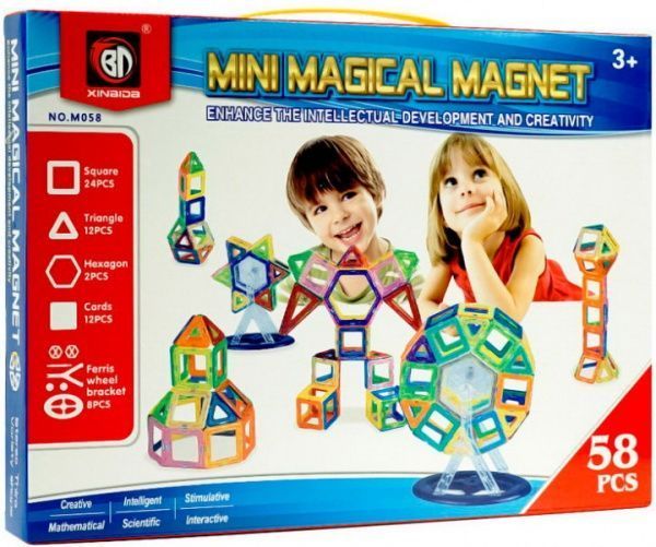 Конструктор магнитный Qunxing Toys M058