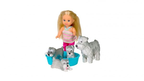 Кукла Steffi & Evi Love Еви с животными, 3 вида