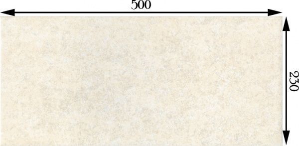 Плитка InterCerama Nobilis бежева світла 68 021 23x50 