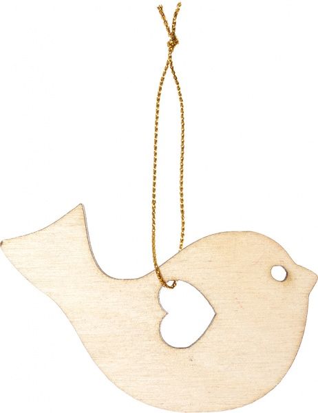 Подвеска Птичка 7.5 см  