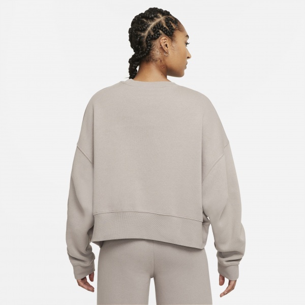 Світшот Nike W NSW TREND CREW FLC SWOOSH DQ4506-087 р. S бежевий