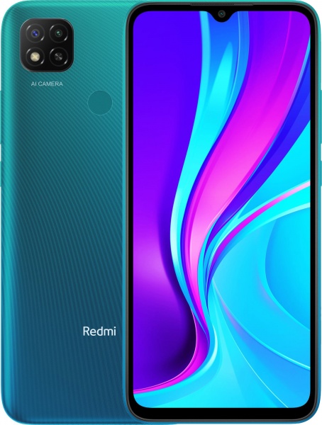 Смартфон Xiaomi Redmi 9C 3/64GB aurora green (946962) 