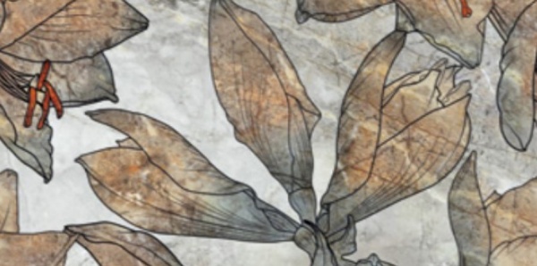 Плитка Ceramika Color Rock Island PHILADELPHIA Flowers Blue Dekor Rett 30x60 2 шт. 