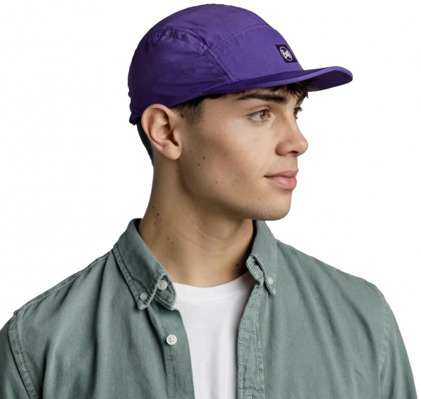 Кепка BUFF 5 PANEL EXPLORE CAP BU 131394.619 os фиолетовый