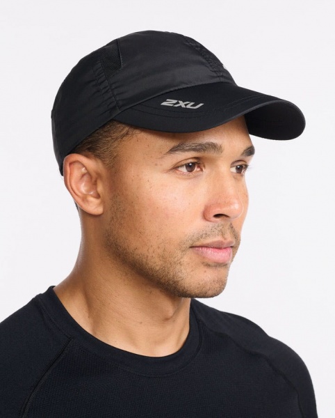 Кепка 2XU Run Cap UQ5685f_BLK/BLK OS черный