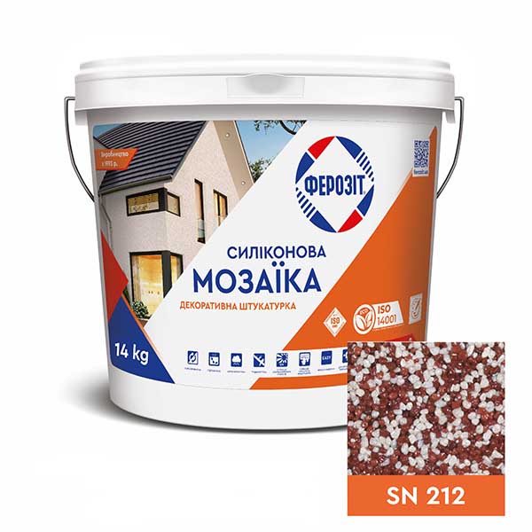 Декоративна штукатурка мозаїчна Ферозіт FEROMAL 33 Mosaikputz SN 212 25 кг