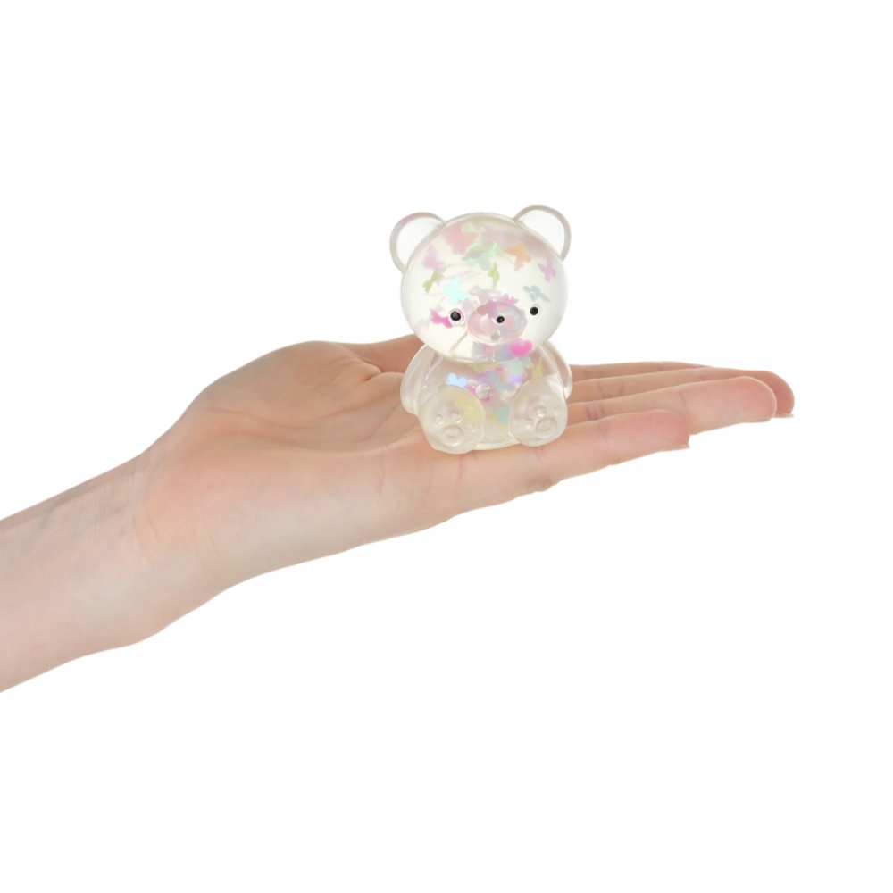 Іграшка-антистрес Yabba Dabba Ведмедик з блискітками YD2553