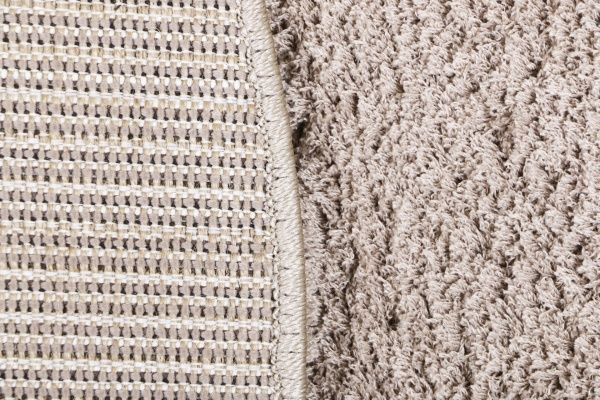Килим Ozkaplan Karpet Gold Shaggy О бежевий 0,6x1,1 м