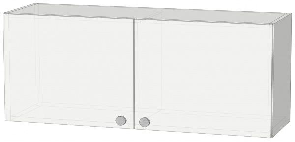 Шкафчик подвесной Lion Малятко Единорог 1000х320х400 мм нимфея альба 