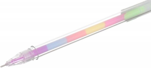 Ручка гелевая Радуга голубая 