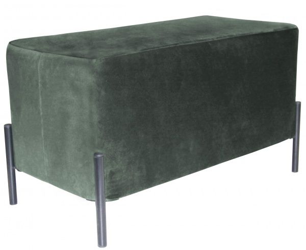 Пуф-лавка велюр Jasmin 34 м'ятний 