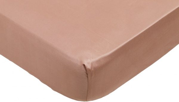 Простирадло на резинці Solid 160x200 см оливковий Luna 