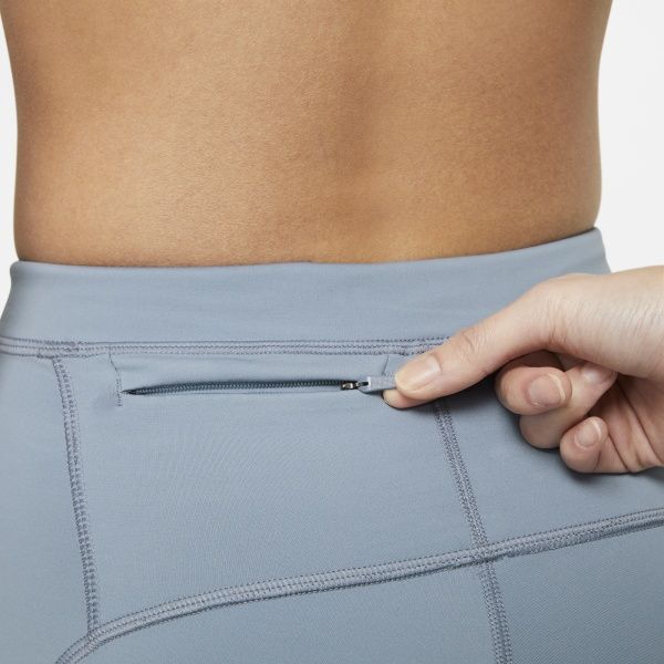 Лосины Nike W NK RUN DVN EPC LUX TGHT HBR DA1270-493 р.L серый