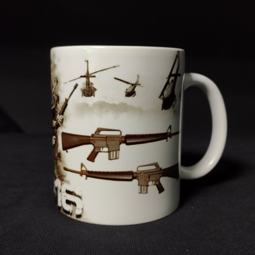 Кухоль P1G 0,35 л керамічна M16/AR15 [1314] Snow White, 0,35