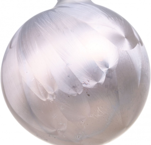 Шар новогодний одноцветная d 60 мм золотой .0161