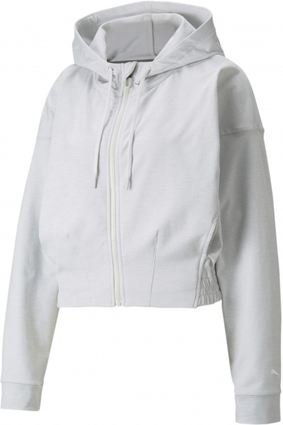 Джемпер Puma TRAIN CLOUDSPUN FZ HOODIE NIMBUS CLOUD H 52105572 р. XS сірий