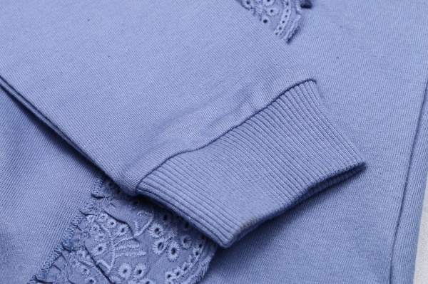 Джемпер для девочки NWM р.128 голубой U44014-1 