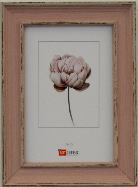 Рамка для фото Арт-Сервіс ЭА-01801 1 фото 10x15 см розовый 