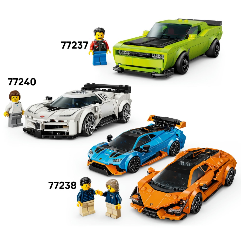 Конструктор LEGO Speed Champions Суперкар Porsche 911 GT3 RS 77239