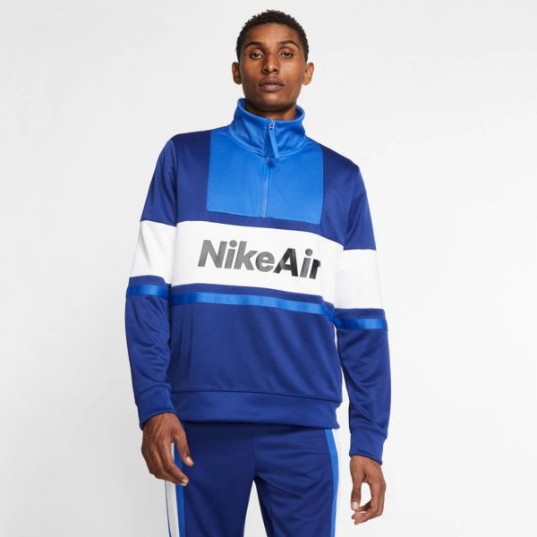 Джемпер Nike M NSW NIKE AIR JKT PK CJ4836-455 р. XL синий