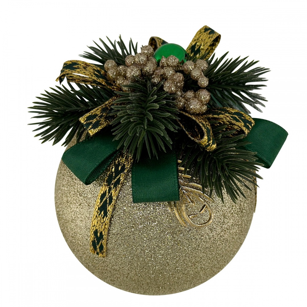 Подвеска декорированная MIS LT Шар 8 см в ассортименте